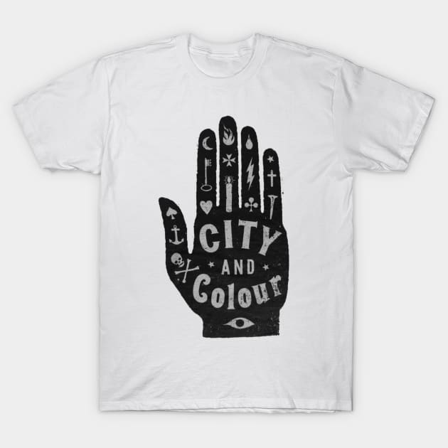 City and Colour T-Shirt by Jeje arts